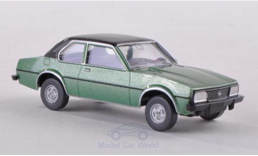 Modellautos Opel Ascona C 1/87 Wiking B mettalic grün/matt-schwarz Opel Ascona C 1/87 Wiking B mettalic grün/matt-schwarz modellautos