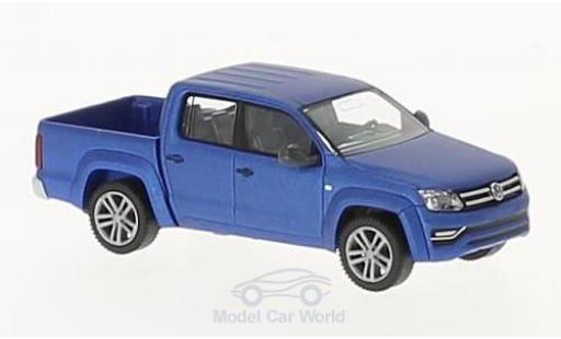 Modellautos Volkswagen Amarok 1/87 Wiking GP Highline matt-blau Volkswagen Amarok 1/87 Wiking GP Highline matt-blau modellautos