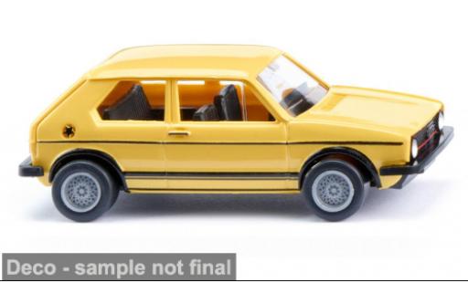 Modellautos Volkswagen Golf 1/87 Wiking GTI gelb 1976 1:87 Volkswagen Golf 1/87 Wiking GTI gelb 1976 1:87 modellautos