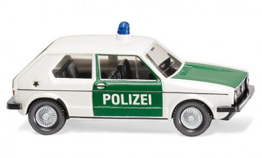 Volkswagen Golf 1/87 Wiking I Polizei 1974 modellautos