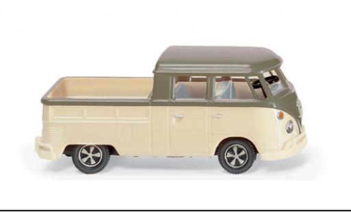 Modellautos Volkswagen T1 1/87 Wiking Doppelkabine beige/beige 1963 Volkswagen T1 1/87 Wiking Doppelkabine beige/beige 1963 modellautos