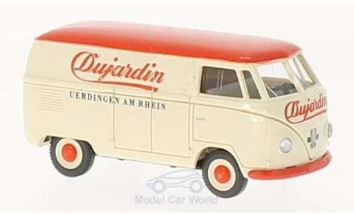 Modellautos Volkswagen T1 A 1/87 Wiking Kastenwagen Dujardin Volkswagen T1 A 1/87 Wiking Kastenwagen Dujardin modellautos