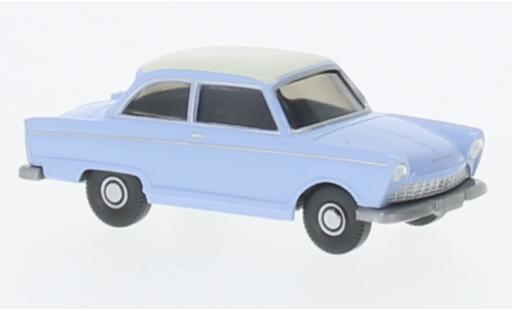 Modellautos DKW Junior 1/87 Wiking de Luxe bleu clair/blanche 1959 DKW Junior 1/87 Wiking de Luxe bleu clair/blanche 1959 modellautos