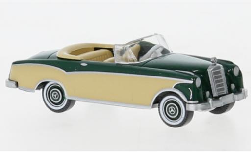 Modellautos Mercedes 220 1/87 Wiking S cabriolet vert foncé/beige 1958 Mercedes 220 1/87 Wiking S cabriolet vert foncé/beige 1958 modellautos