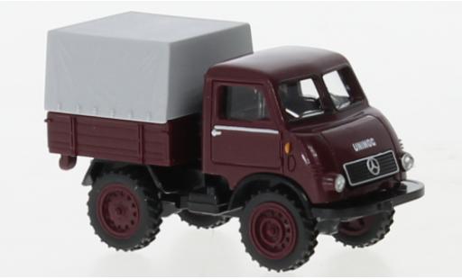 Modellautos Mercedes Unimog 1/87 Wiking U402 rouge foncé 1953 Mercedes Unimog 1/87 Wiking U402 rouge foncé 1953 modellautos