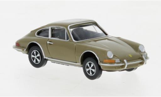 Porsche 911 1/87 Wiking beige 1963 modellautos