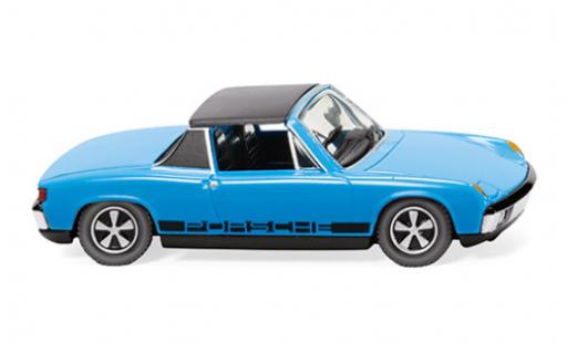 Modellautos Porsche 914 1/87 Wiking Volkswagen bleu clair 1969 Porsche 914 1/87 Wiking Volkswagen bleu clair 1969 modellautos